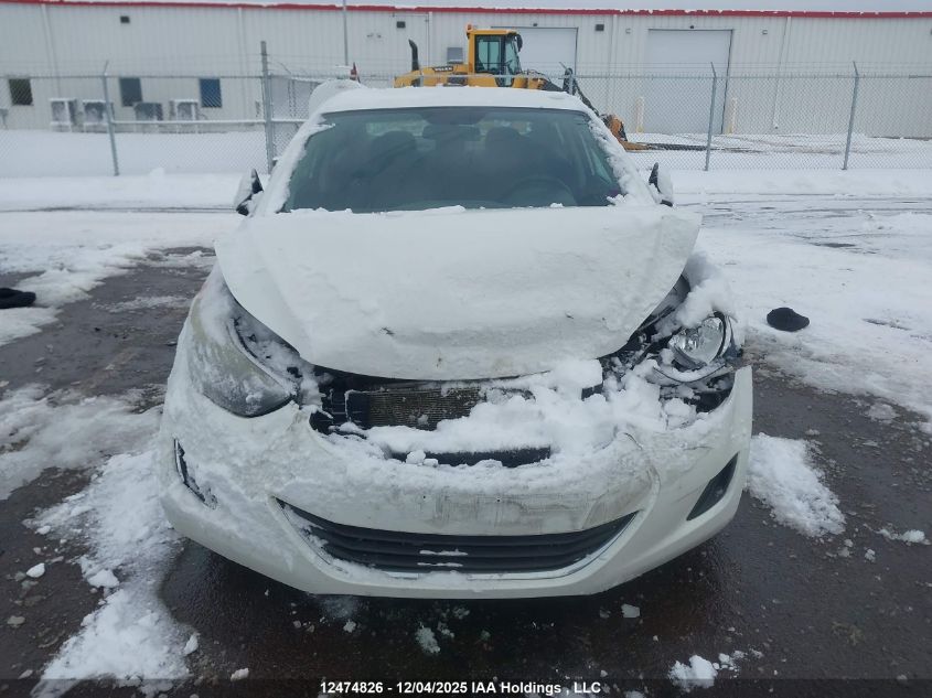 2013 Hyundai Elantra Gl VIN: 5NPDH4AE6DH165474 Lot: 12474826X