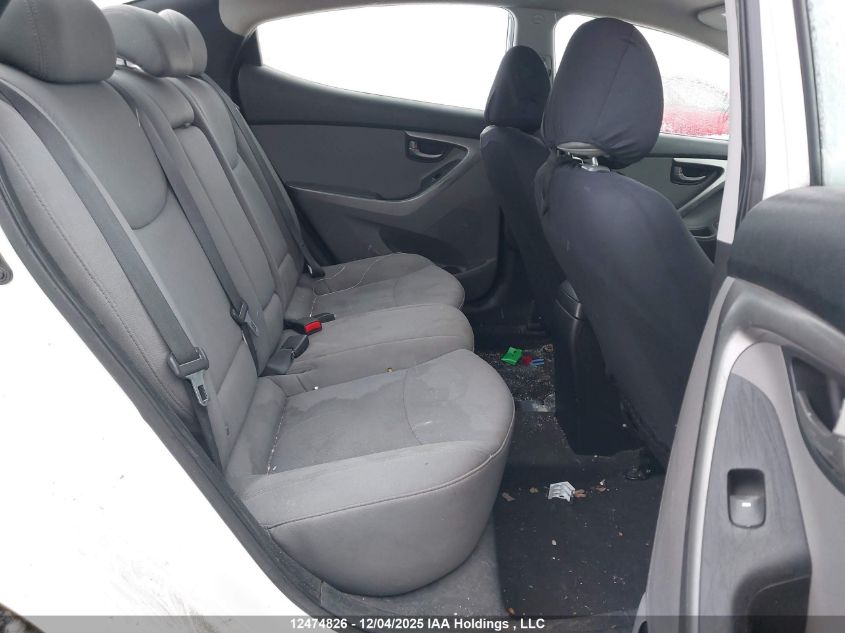 2013 Hyundai Elantra Gl VIN: 5NPDH4AE6DH165474 Lot: 12474826X