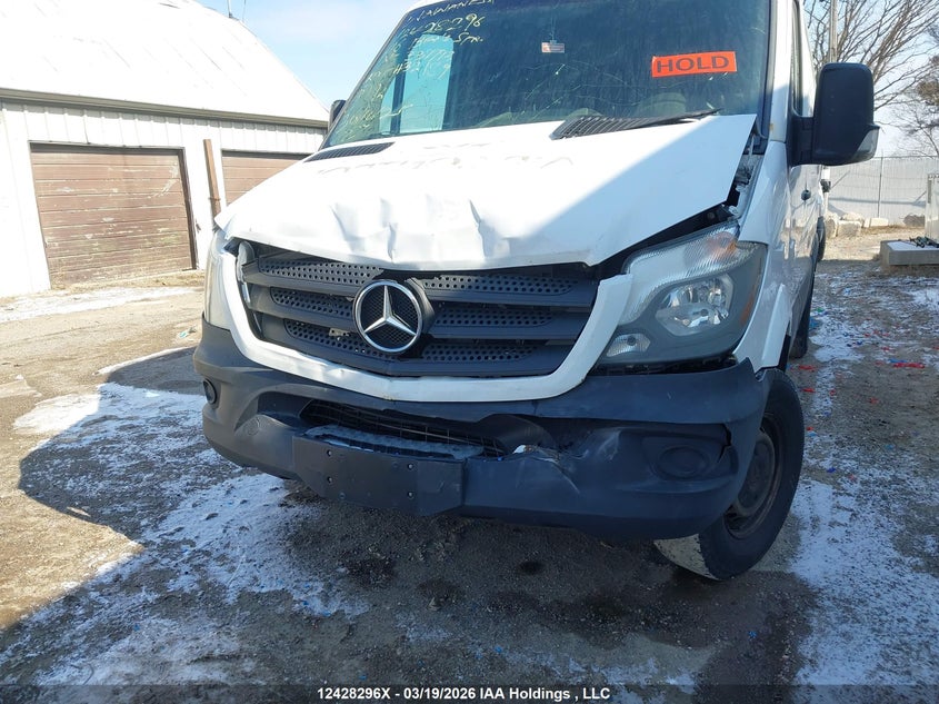 2016 Mercedes-benz Sprinter 2.1 2500 Standard Roof White Lot 1110124282960 Vin WD3BE7DD3GP339993