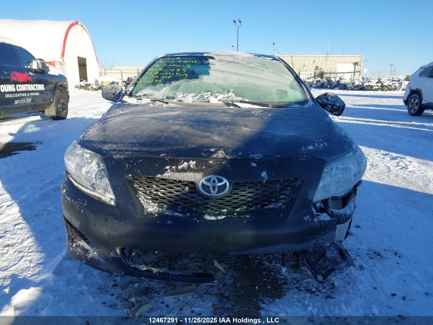 2009 Toyota Corolla Ce VIN: 2T1BU40E89C080473 Lot: 12467291X