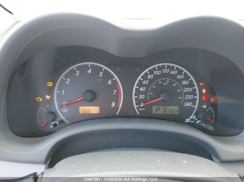 2009 Toyota Corolla Ce VIN: 2T1BU40E89C080473 Lot: 12467291X