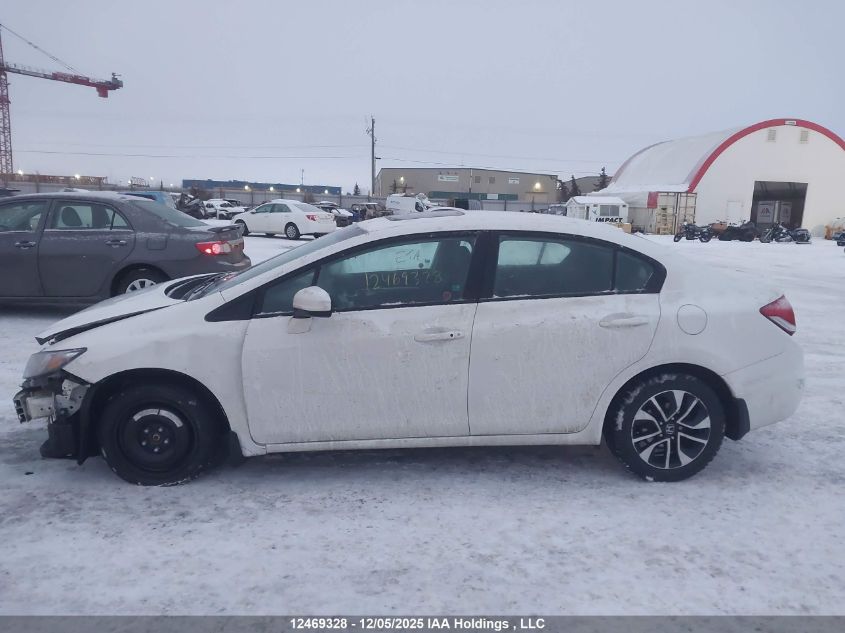 2015 Honda Civic Ex 4Dr VIN: 2HGFB2F52FH013745 Lot: 12469328X