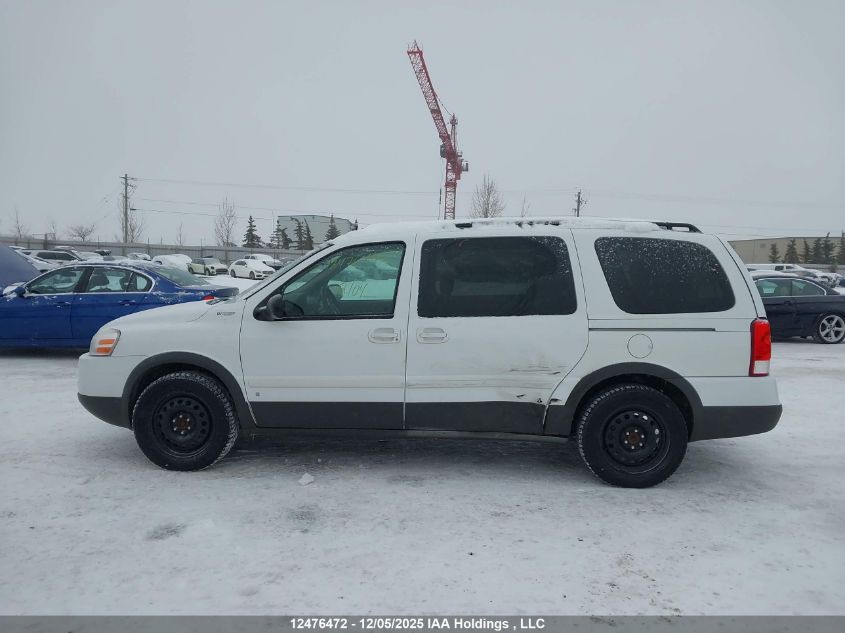 2007 Pontiac Montana Sv6 Fwd/Uplevel VIN: 1GMDV23W27D186492 Lot: 12476472X