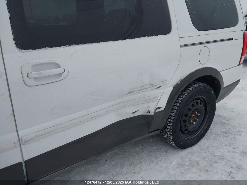 2007 Pontiac Montana Sv6 Fwd/Uplevel VIN: 1GMDV23W27D186492 Lot: 12476472X