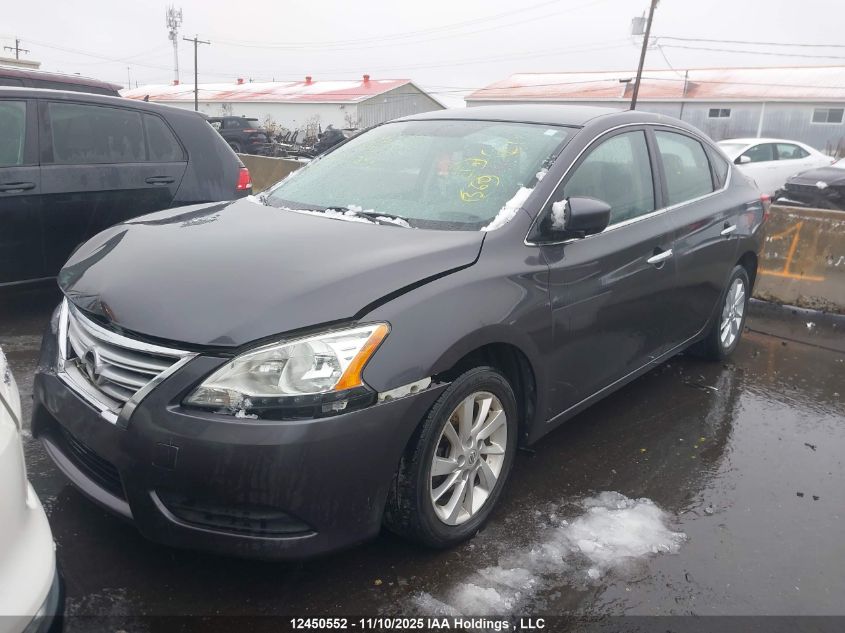 2015 Nissan Sentra 1.8 S/1.8 Sl/1.8 Sr/1.8 Sv VIN: 3N1AB7AP5FL680933 Lot: 12450552X