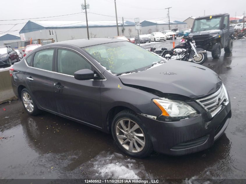 2015 Nissan Sentra 1.8 S/1.8 Sl/1.8 Sr/1.8 Sv VIN: 3N1AB7AP5FL680933 Lot: 12450552X