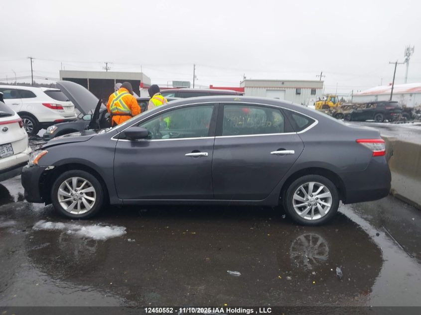 2015 Nissan Sentra 1.8 S/1.8 Sl/1.8 Sr/1.8 Sv VIN: 3N1AB7AP5FL680933 Lot: 12450552X