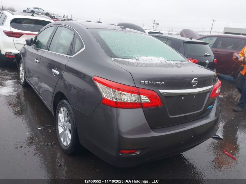 2015 Nissan Sentra 1.8 S/1.8 Sl/1.8 Sr/1.8 Sv VIN: 3N1AB7AP5FL680933 Lot: 12450552X