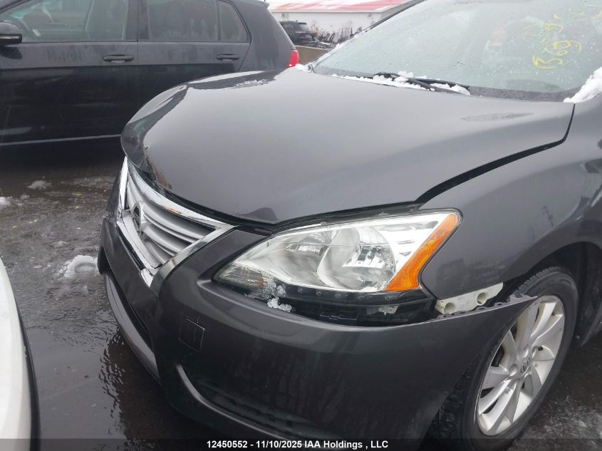 2015 Nissan Sentra 1.8 S/1.8 Sl/1.8 Sr/1.8 Sv VIN: 3N1AB7AP5FL680933 Lot: 12450552X