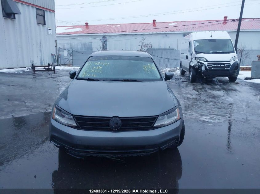2017 Volkswagen Jetta Wolfsburg Edition VIN: 3VWDB7AJ5HM245636 Lot: 12483381X