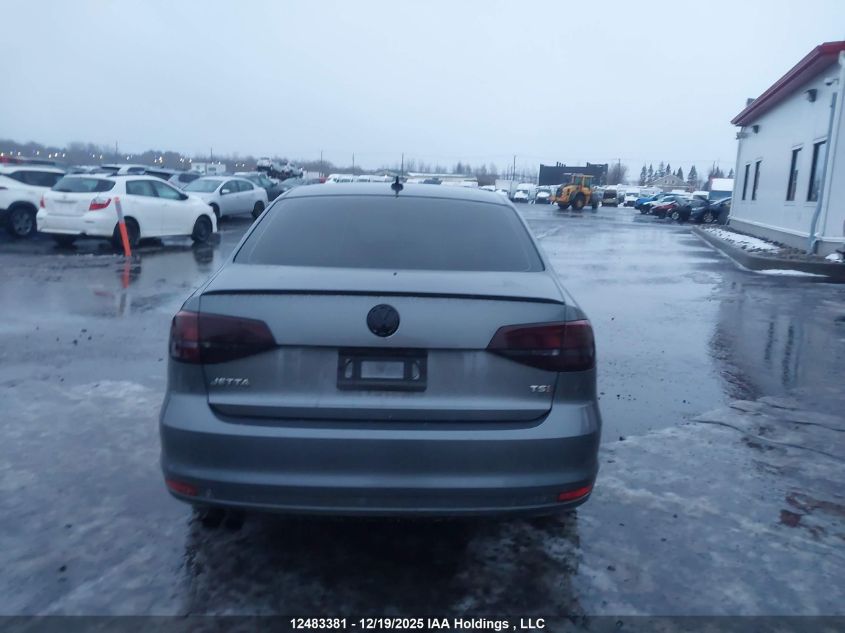 2017 Volkswagen Jetta Wolfsburg Edition VIN: 3VWDB7AJ5HM245636 Lot: 12483381X