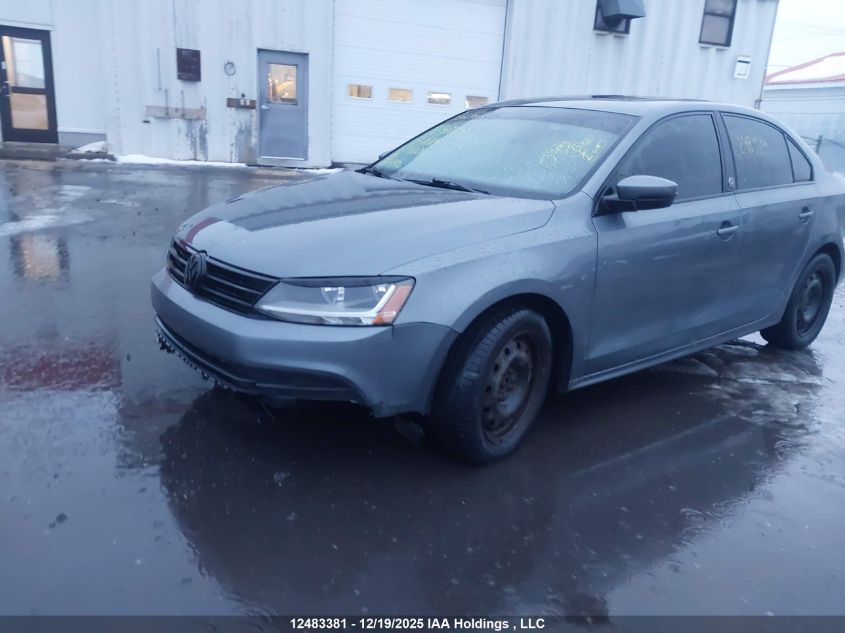 2017 Volkswagen Jetta Wolfsburg Edition VIN: 3VWDB7AJ5HM245636 Lot: 12483381X