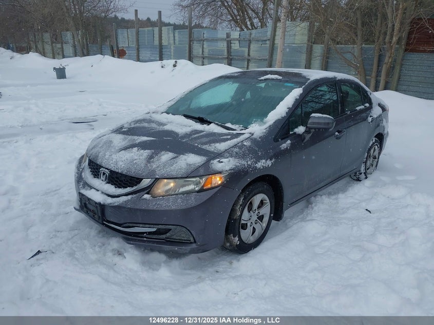 2015 HONDA CIVIC SEDAN 1.8L I-4 VVT, 143HP