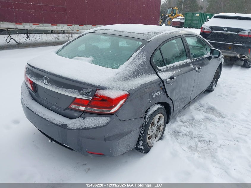2015 HONDA CIVIC SEDAN 1.8L I-4 VVT, 143HP