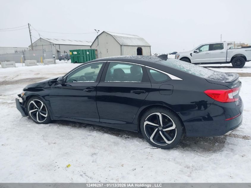 2020 Honda Accord Sport 1.5T VIN: 1HGCV1F39LA805176 Lot: 12496257