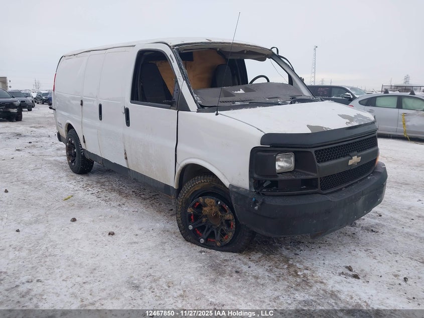 1GCGG25V471154984 2007 Chevrolet Express Work Van auction photo 1