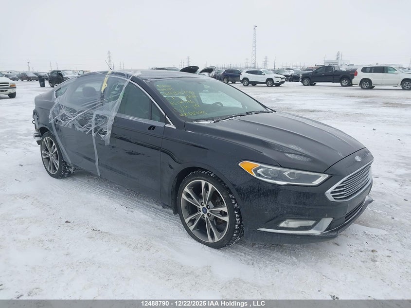 3FA6P0D91HR121166 2017 Ford Fusion Titanium auction photo 1