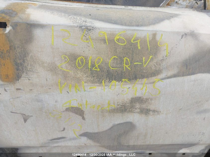 2018 Honda Cr-V Lx VIN: 2HKRW2H28JH105445 Lot: 12496414