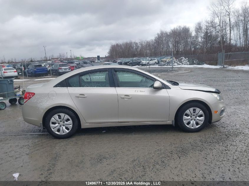 2015 Chevrolet Cruze Lt VIN: 1G1PC5SBXF7111441 Lot: 12496771