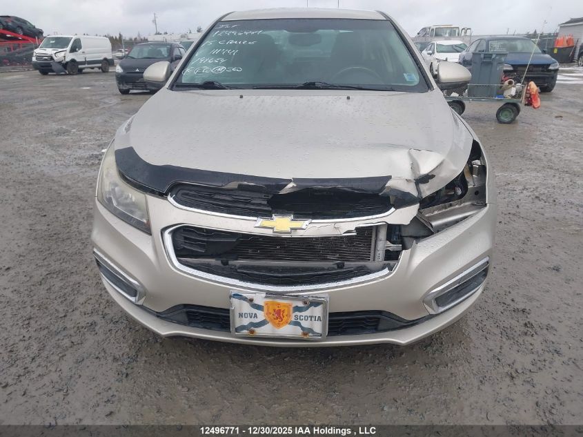2015 Chevrolet Cruze Lt VIN: 1G1PC5SBXF7111441 Lot: 12496771