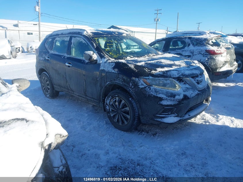 5N1AT2MT1FC823776 2015 Nissan Rogue S/Sv auction photo 1