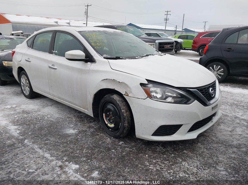 3N1AB7APXKY317010 2019 Nissan Sentra 1.8 S/1.8 Sv auction photo 1