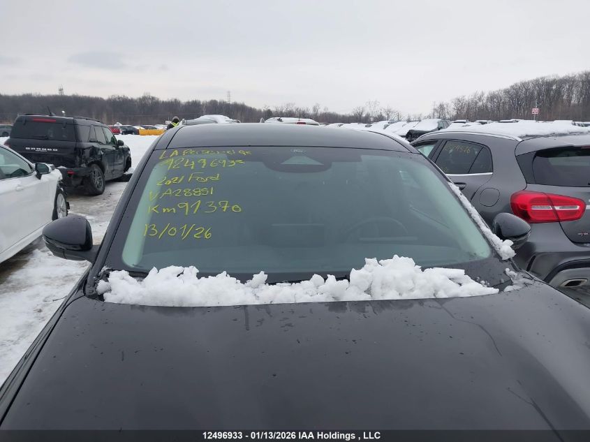 2021 Ford Mustang Mach-E Select VIN: 3FMTK1SS8MMA28851 Lot: 12496933