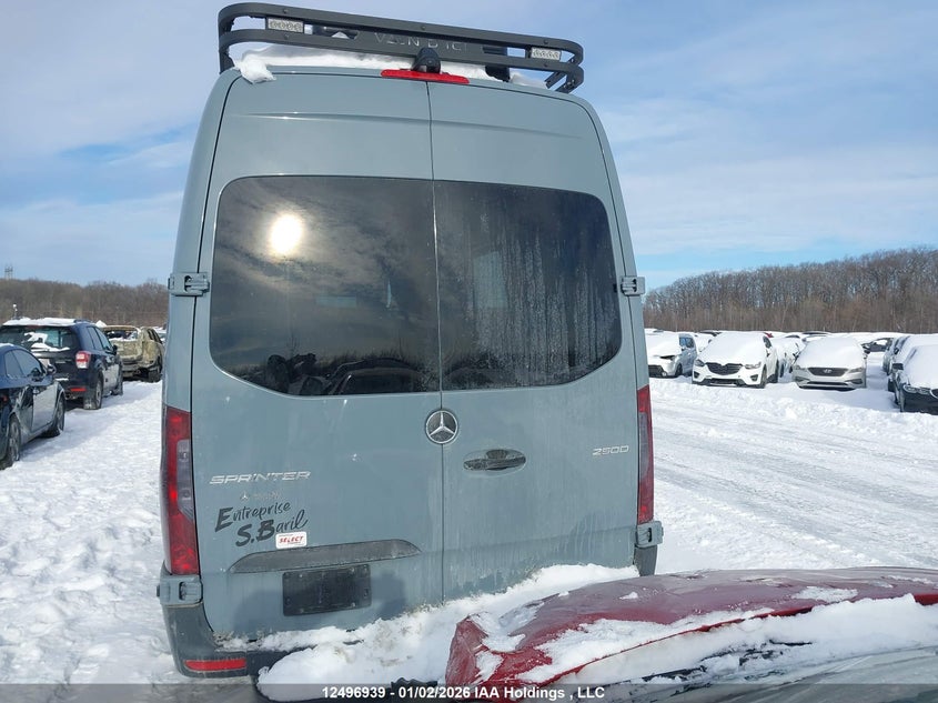 2024 Mercedes-Benz Sprinter 2500 High Roof 4-Cyl Diesel VIN: W1W4KCHY5RP631729 Lot: 12496939
