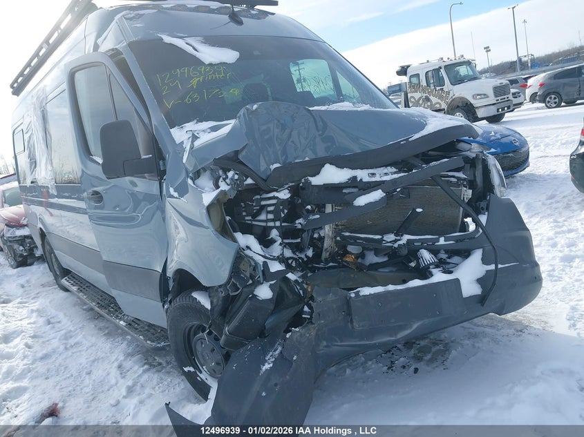 2024 Mercedes-Benz Sprinter 2500 High Roof 4-Cyl Diesel VIN: W1W4KCHY5RP631729 Lot: 12496939