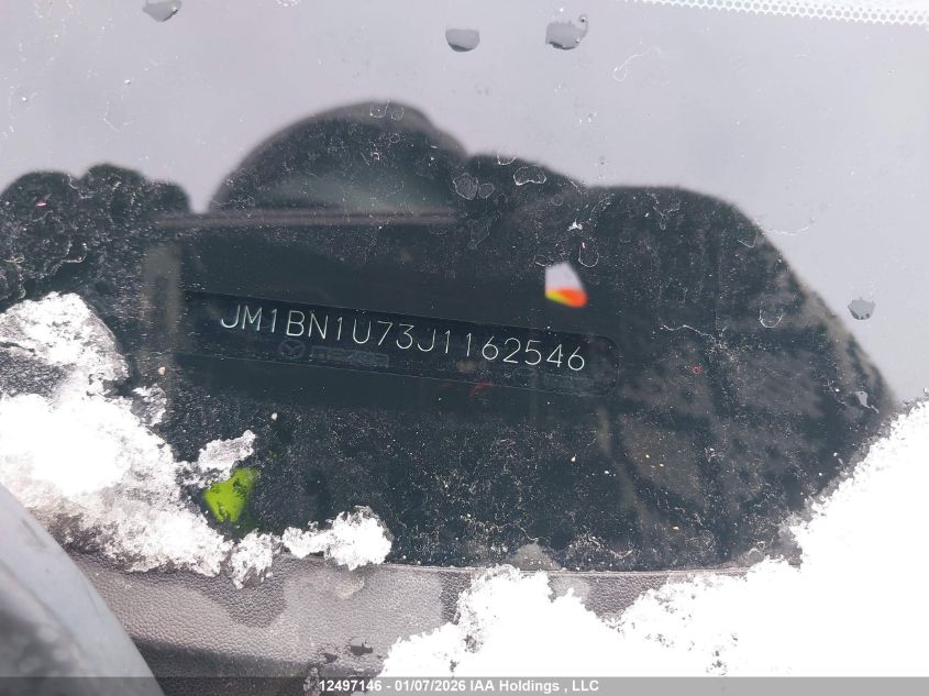 2018 Mazda 3 Sport VIN: JM1BN1U73J1162546 Lot: 12497146