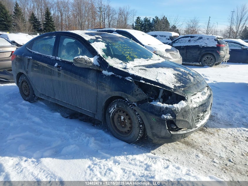 KMHCT4AE3CU263520 2012 Hyundai Accent Gl auction photo 1