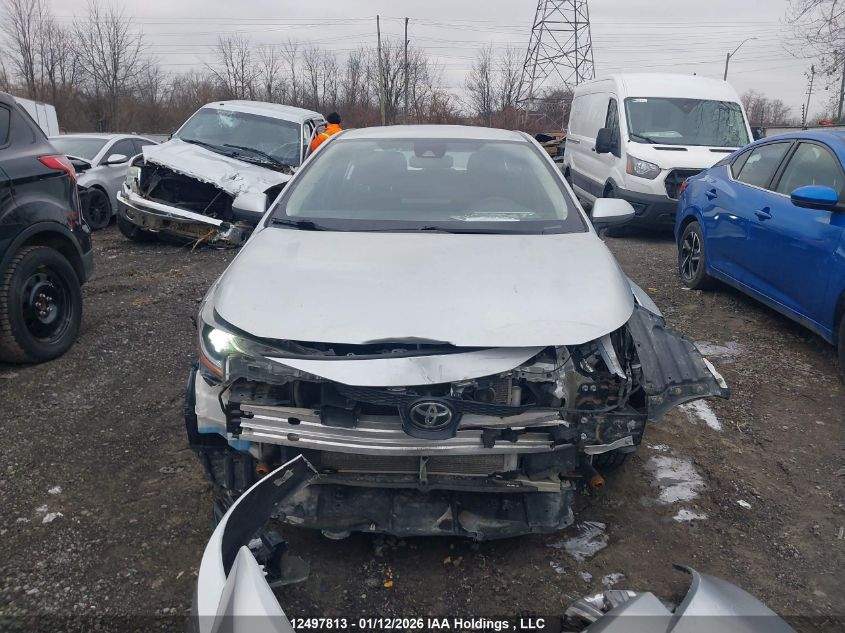 2020 Toyota Corolla L VIN: 5YFBPRBE1LP006496 Lot: 12497813