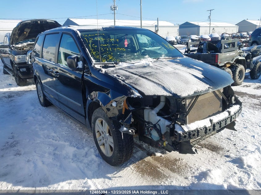 2C4RDGDG1GR371700 2016 Dodge Grand Caravan Crew auction photo 1