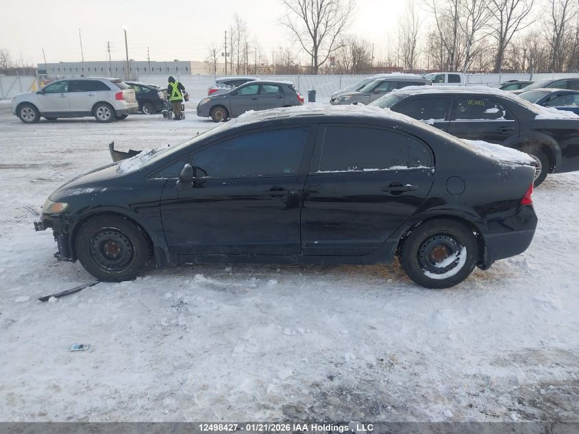 2009 Honda Civic Dx-G VIN: 2HGFA16479H109282 Lot: 12498427