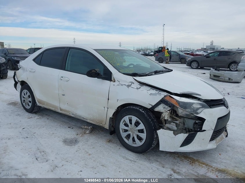 2T1BPRHE4EC025036 2014 Toyota Corolla Le Eco/Le Eco Upgrade auction photo 1