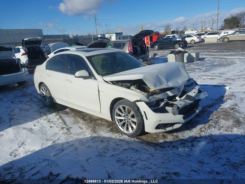 2016 BMW 328I xDrive VIN: WBA8E3G51GNU02806 Lot: 12498613
