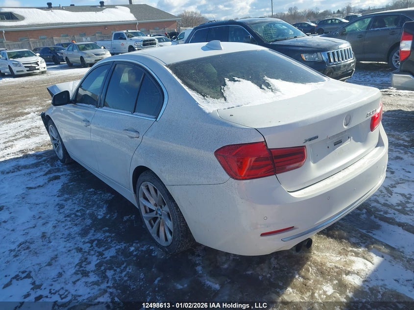 2016 BMW 328I xDrive VIN: WBA8E3G51GNU02806 Lot: 12498613