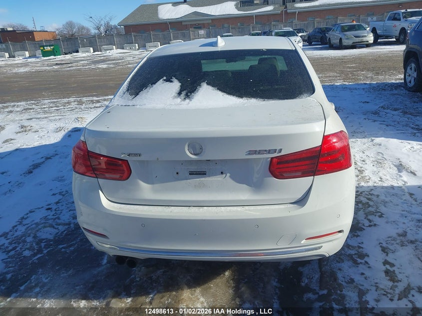 2016 BMW 328I xDrive VIN: WBA8E3G51GNU02806 Lot: 12498613