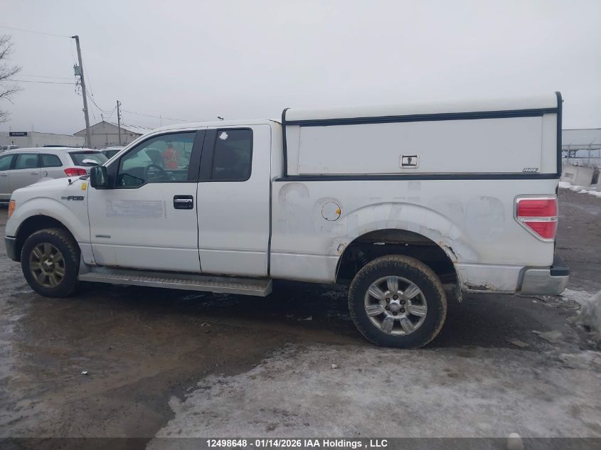2012 Ford F150 Super Cab VIN: 1FTFX1CT9CFA30410 Lot: 12498648