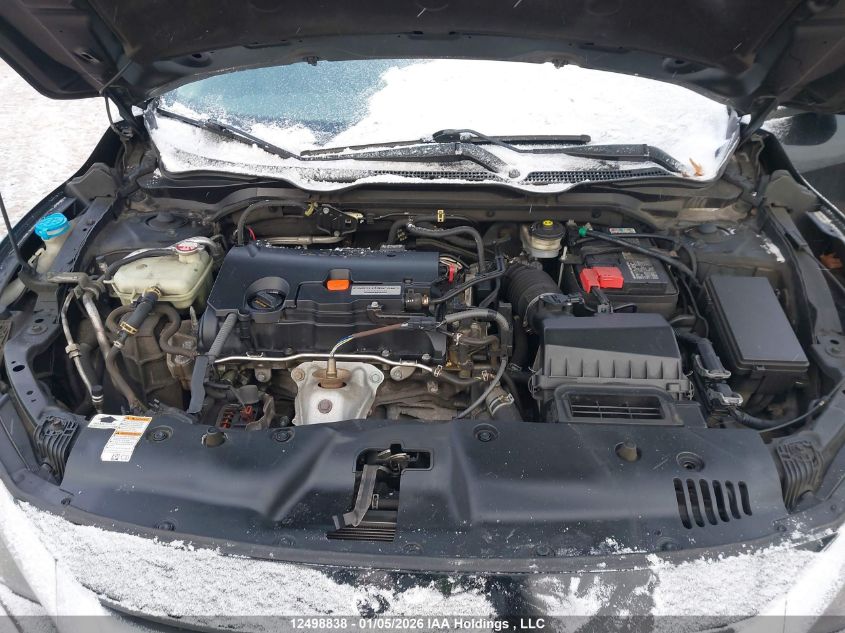 2018 Honda Civic Lx VIN: 2HGFC2F57JH001970 Lot: 12498838