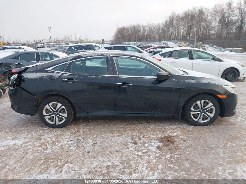 2018 Honda Civic Lx VIN: 2HGFC2F57JH001970 Lot: 12498838