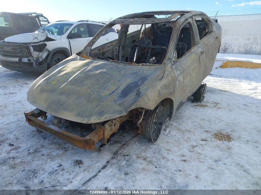 2019 Volkswagen Jetta, Повністю згоріле, IAAI, VIN 3VWE57BU0KM221952 — фото 2