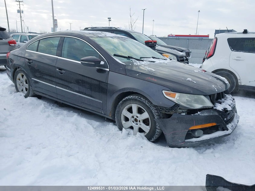 WVWNN9AN0AE531872 2010 Volkswagen Passat Cc auction photo 1