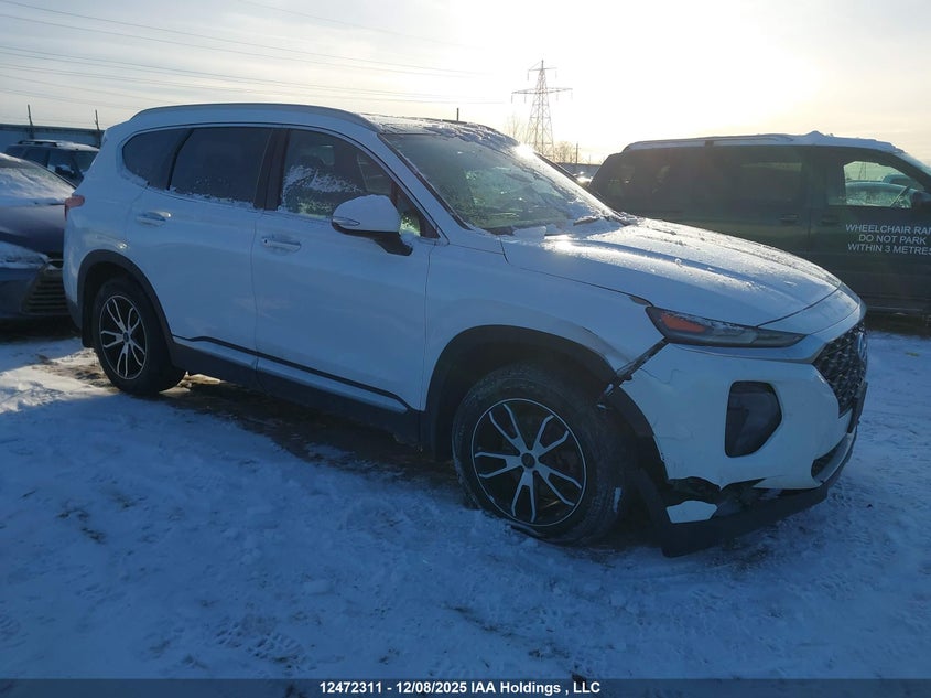 5NMS3CAA3KH082821 2019 Hyundai Santa Fe Luxury auction photo 1