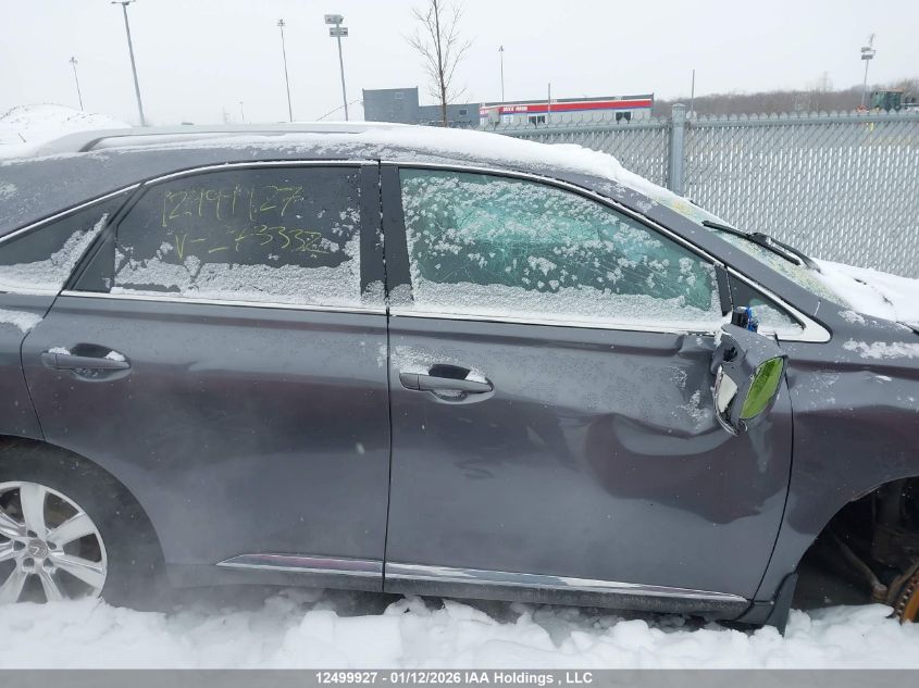 2015 Lexus Rx 350/Base/F Sport VIN: 2T2BK1BA5FC273332 Lot: 12499927