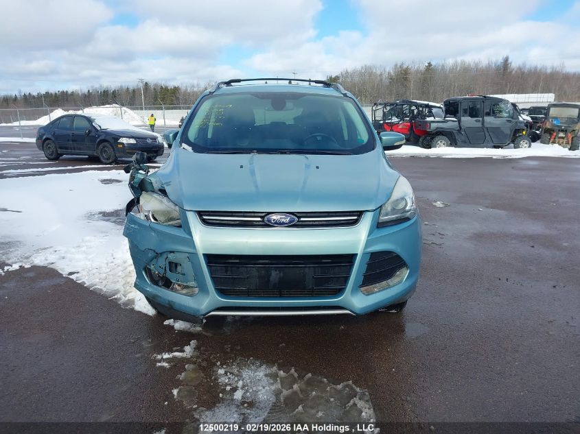 2013 Ford Escape Titanium VIN: 1FMCU9J95DUA36442 Lot: 12500219
