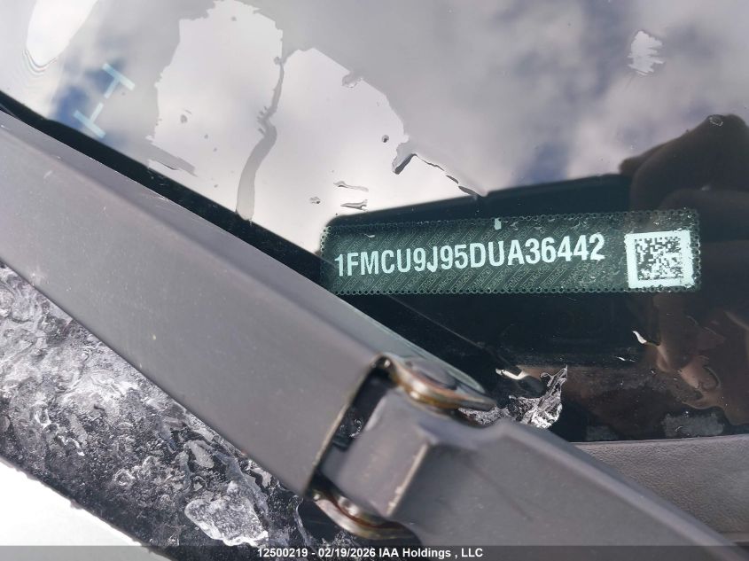 2013 Ford Escape Titanium VIN: 1FMCU9J95DUA36442 Lot: 12500219