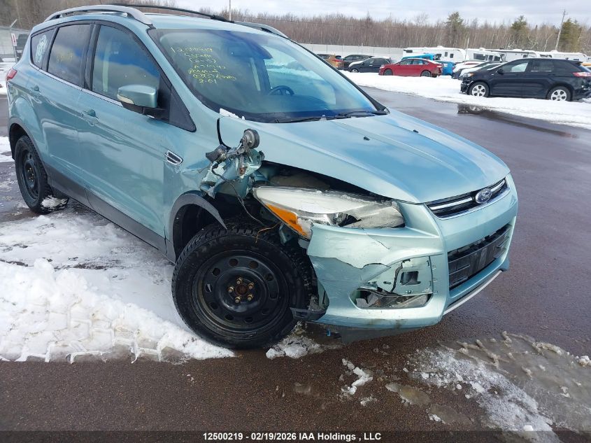 2013 Ford Escape Titanium VIN: 1FMCU9J95DUA36442 Lot: 12500219