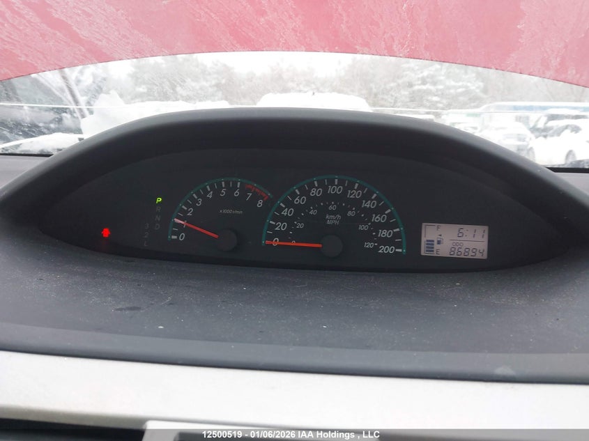 2009 Toyota Yaris VIN: JTDBT903891327221 Lot: 12500519