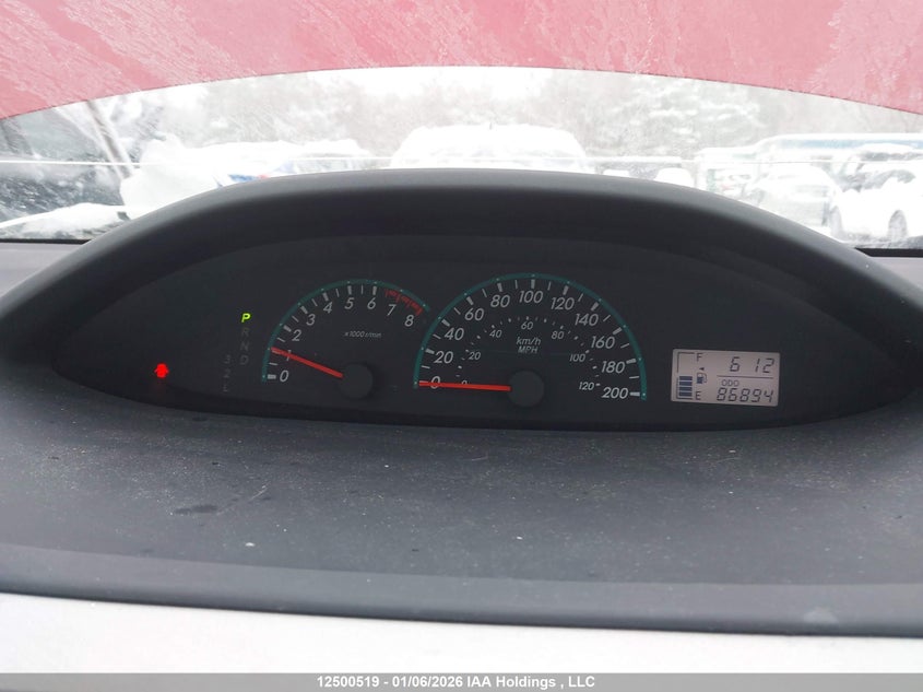 2009 Toyota Yaris VIN: JTDBT903891327221 Lot: 12500519